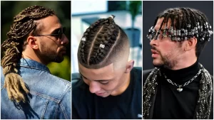 trenzas sueltas para hombre