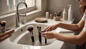 Cómo desinfectar las brochas de maquillaje
