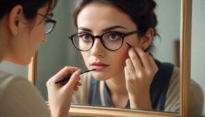 ¿Cómo hacer los delineados para personas con lentes?