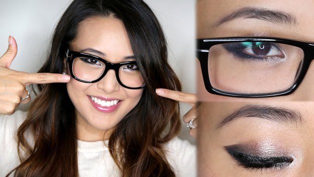técnicas de maquillaje para personas con lentes